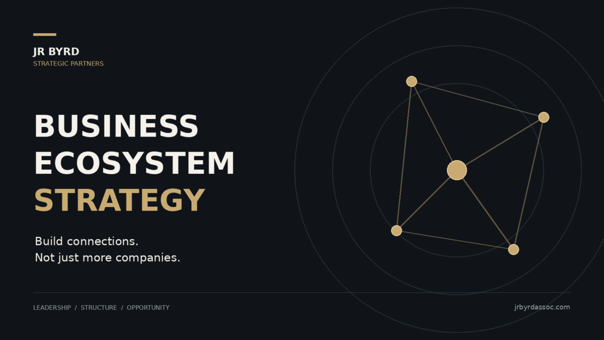Business Ecosystem Strategy - JR Byrd Strategic Partners